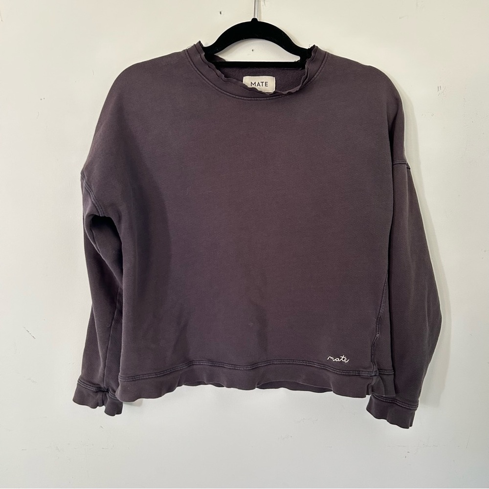 MATE the Label French terry organic cotton sweatshirt